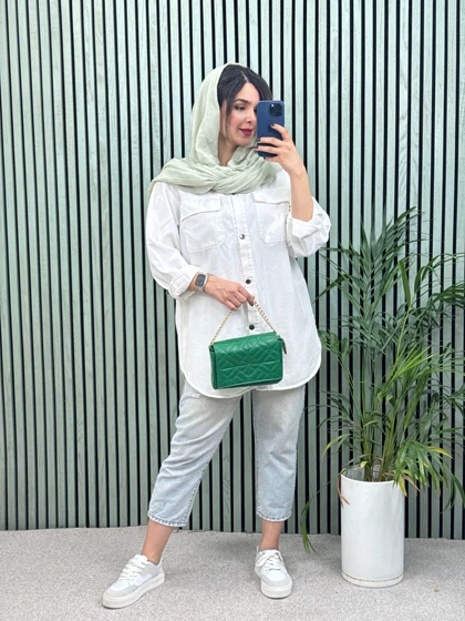 مانتو کتان ترانه