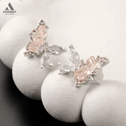 گوشواره طرح پروانه Butterfly Earrings SP1