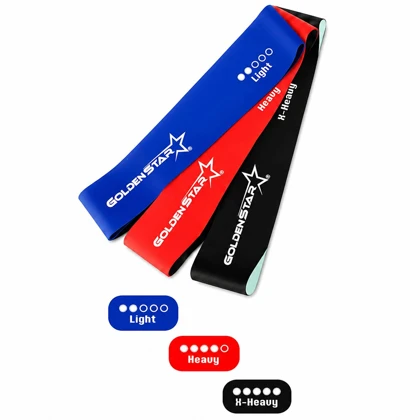 کش مینی لوپ گلدن استار Dual Color بسته 3 عددی