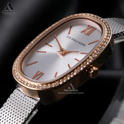 ساعت یو اس پولو بند حصیری U.S. Polo Assn. USPA2106-05