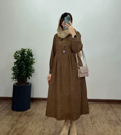 پیراهن مانتویی ترگل 2(ایراد دار)