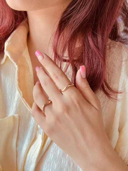 انگشتر رینگ دفورمه ژوپینگ M69