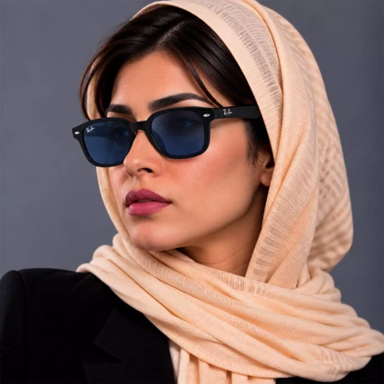 عینک آفتابی ری بن فریم مربع اورجینال کد RB4458