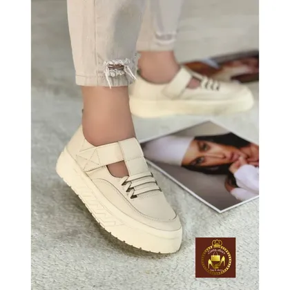 ونس کتانی چسبی طبی زنانه S 18