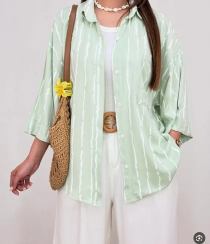 مانتو زنانه پری لینن پنبه