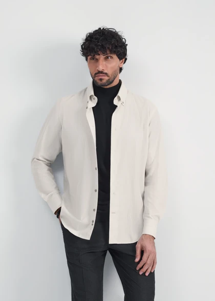 پیراهن یقه دکمه دار 2520106