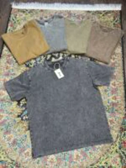 تیشرت سنگ شور رنگی Gh