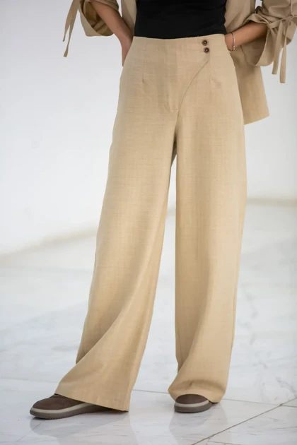 شلوار زنانه استریپ نقاب کج