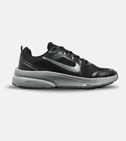 کفش کتانی بزرگ پا مشکی زیر طوسی NIKE zoom