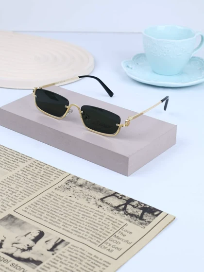 عینک آفتابی زنانه و مردانه فشن مستر برند گوچی Retro Noir مدل Gucci SGF-2495 خرید اقساطی