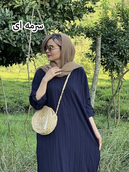 پیراهن مانتویی نفس