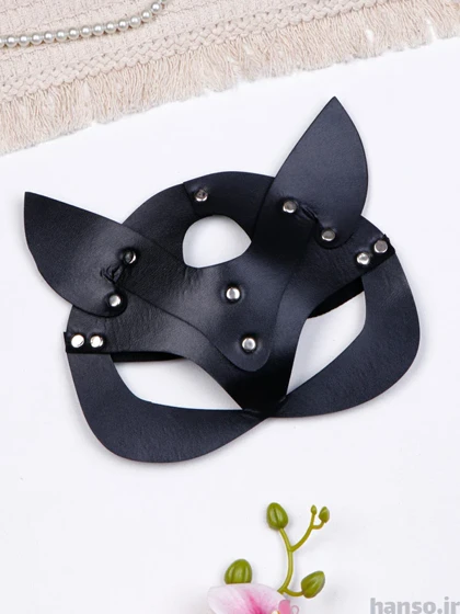 نقاب چرم گربه ای فانتزی کد 6167