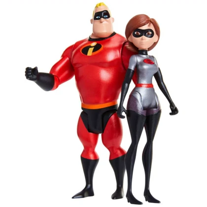 اکشن فیگور آقا و خانم شگفت انگیز مدل Elastigirl و Mr Incredible