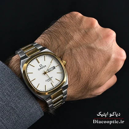ساعت مچی مردانه مدل امگا مدل DO1326 استیل