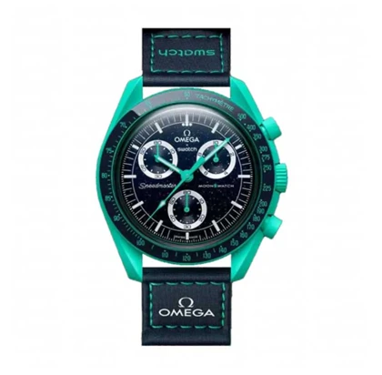 ساعت امگا سواچ زمین سرمه ای Omega Swatch to Earth