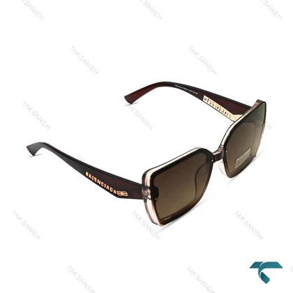 عینک آفتابی بالنسیاگا زنانه قهوه ای Balenciaga-6423-L