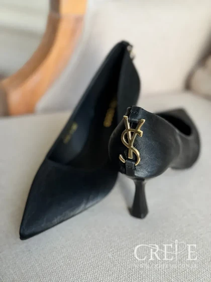 کفش مجلسی پاشنه 7 سانت YSL