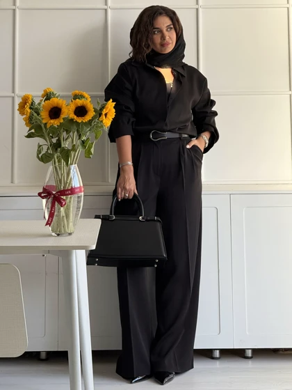 شومیز شلوار ست زنانه grace زنیر