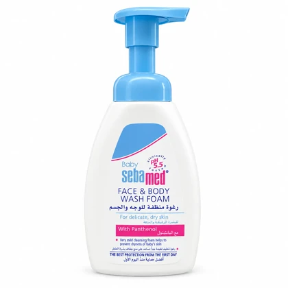 شامپو سر و بدن کودک سبامد Sebamed حجم 400 میل