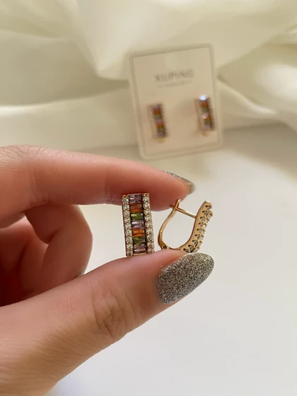 گوشواره مولتی کالر ژوپینگ