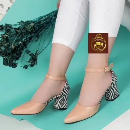 کفش صندل مجلسی زنانه دور مچی نوک تیز مدل الهه