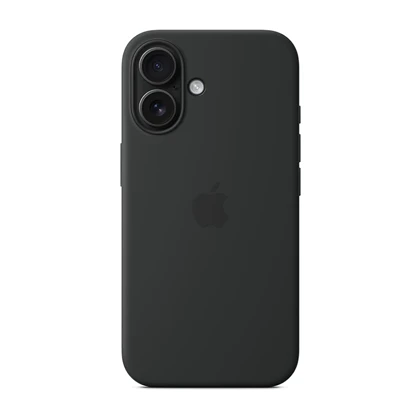 قاب گوشی آیفون 16 Plus مشکی مدل سیلیکونی