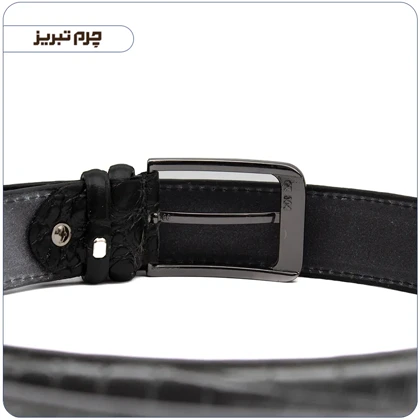 کمربند چرم طبیعی مردانه کد K460