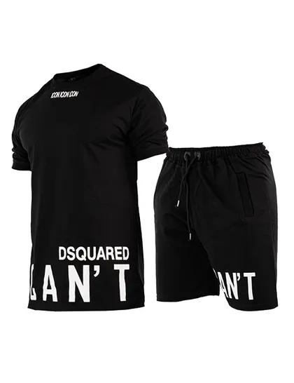 ست تیشرت و شلوارک مردانه Dsquared