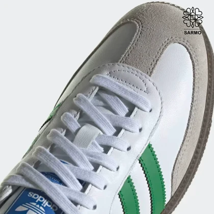 کفش اسپرت کتانی زنانه سامبا سبز samba adidas green