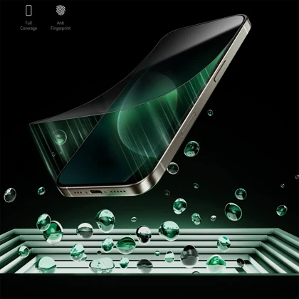گلس پرایوسی آیفون 16 پرو و آیفون 17 گرین Green Lion GN9HSPY17BK