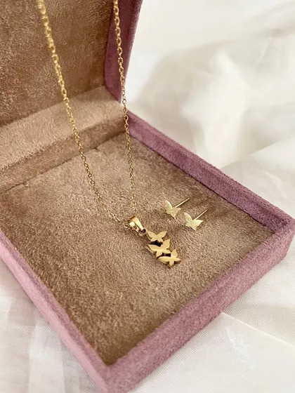 نیم ست پروانه ای