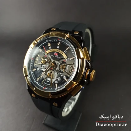 ساعت مچی مردانه اورجینال موتور ژاپن برند مینی فوکوس سه موتور مدل Mf0402G.01 بند رابر