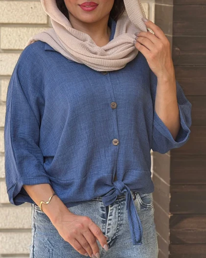 شومیز گره‌ای شانتون 7041