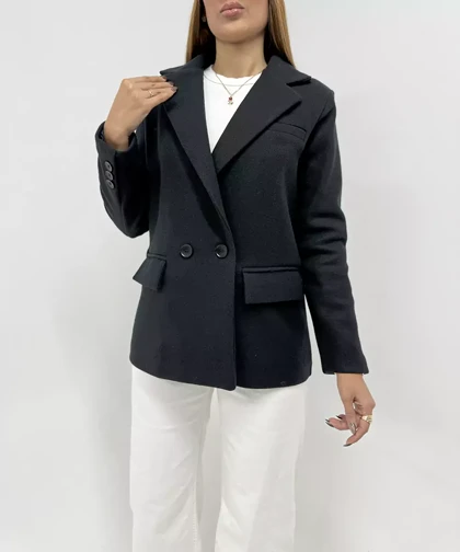 ترنچ کت یقه انگلیسی کد pm001 برند ردا