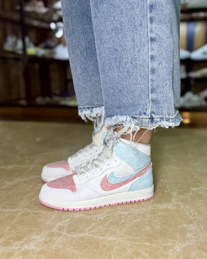 کتانی زنانه ساق‌دار نایکی دبل (دو نایک)