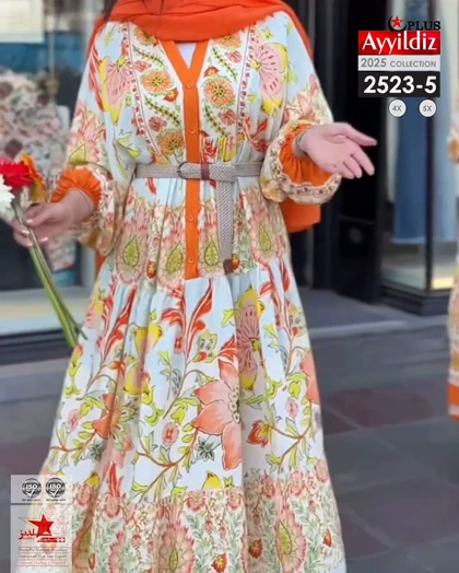 پیراهن مجلسی ترند زنانه سایز بزرگ کد 2523