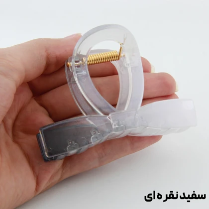 کلیپس دخترانه مدل پاپیون دو رنگ