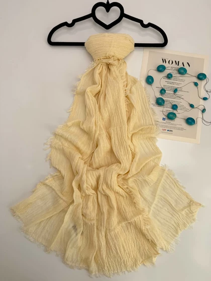 شال نخی دورریش سیمپل 20685