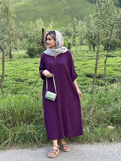 پیراهن مانتویی نفس