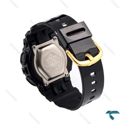 ساعت بیبی جی BA110 زنانه مشکی طلایی Casio-5898-L