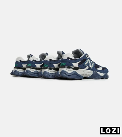 کفش کتانی مردانه سرمه ای سفید NEW BALANCE 9060