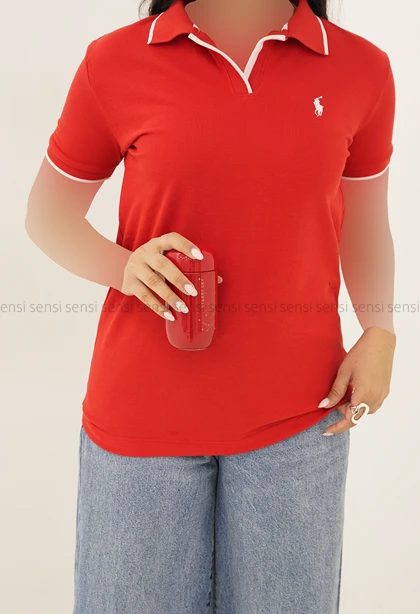 پلوشرت زنانه دورنگ پلو کد1006553
