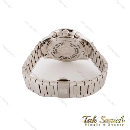 ساعت امگا اسپیدمستر مردانه نقره ای صفحه مشکی Omega-4551-G