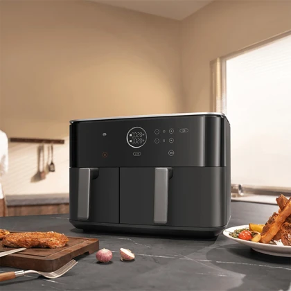 هواپز و سرخ کن 10 لیتری شیائومی XIJOMI MAF-D1001 با دو محفظه مجزا