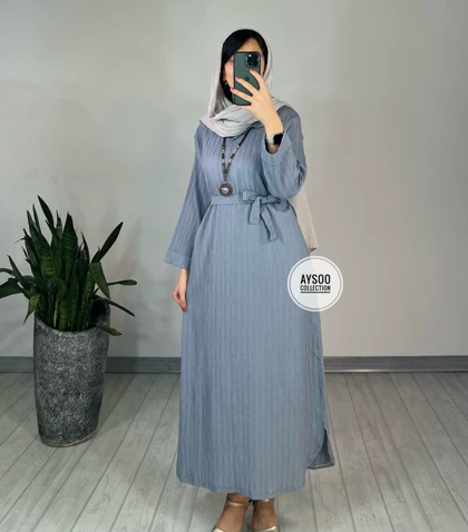 پیراهن مانتویی طهورا