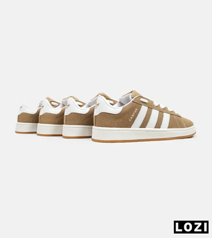 کفش کتانی مردانه و زنانه قهوه ای ADIDAS Campus