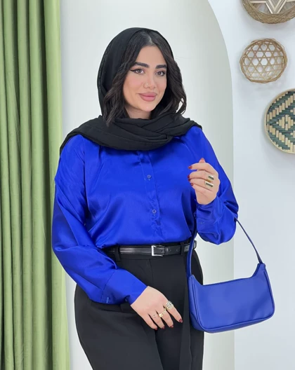 شومیز ساتن آتوسا(73)کد:4654