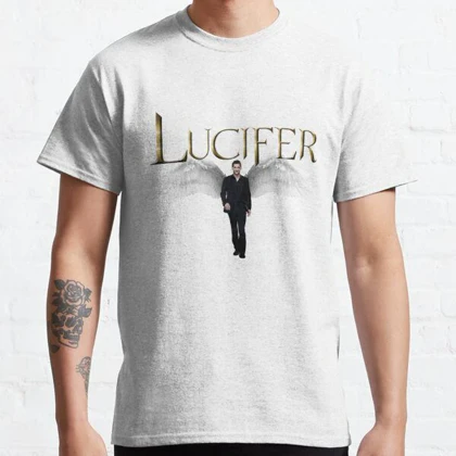تیشرت کلاسیک لوسیفر | تیشرت CLASSIC Lucifer طرح Lucifer Morningstar کد 111250