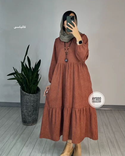 پیراهن مانتویی تانیا