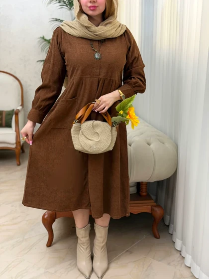 پیراهن کبریتی گیسو 3581